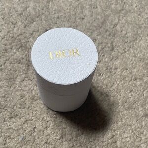 Dior Luxurious White and Gold Cylinder